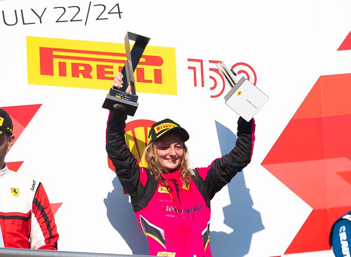 Doriane Pin extends Ferrari Challenge championship lead with double poles and victories