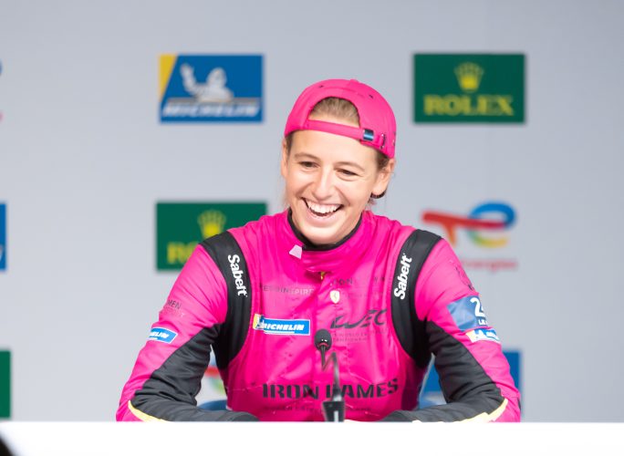 Iron Dames makes history taking first female pole position in FIA World Endurance Championship