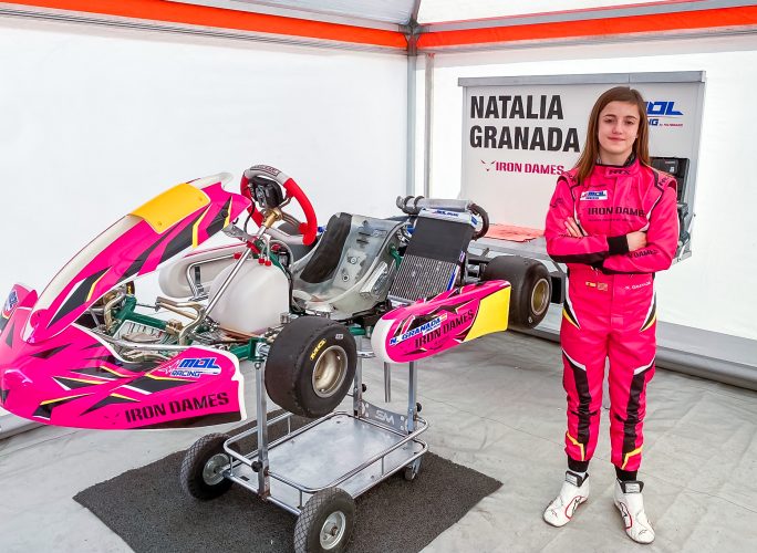 Iron Dames opens a new chapter supporting young female racers in karting